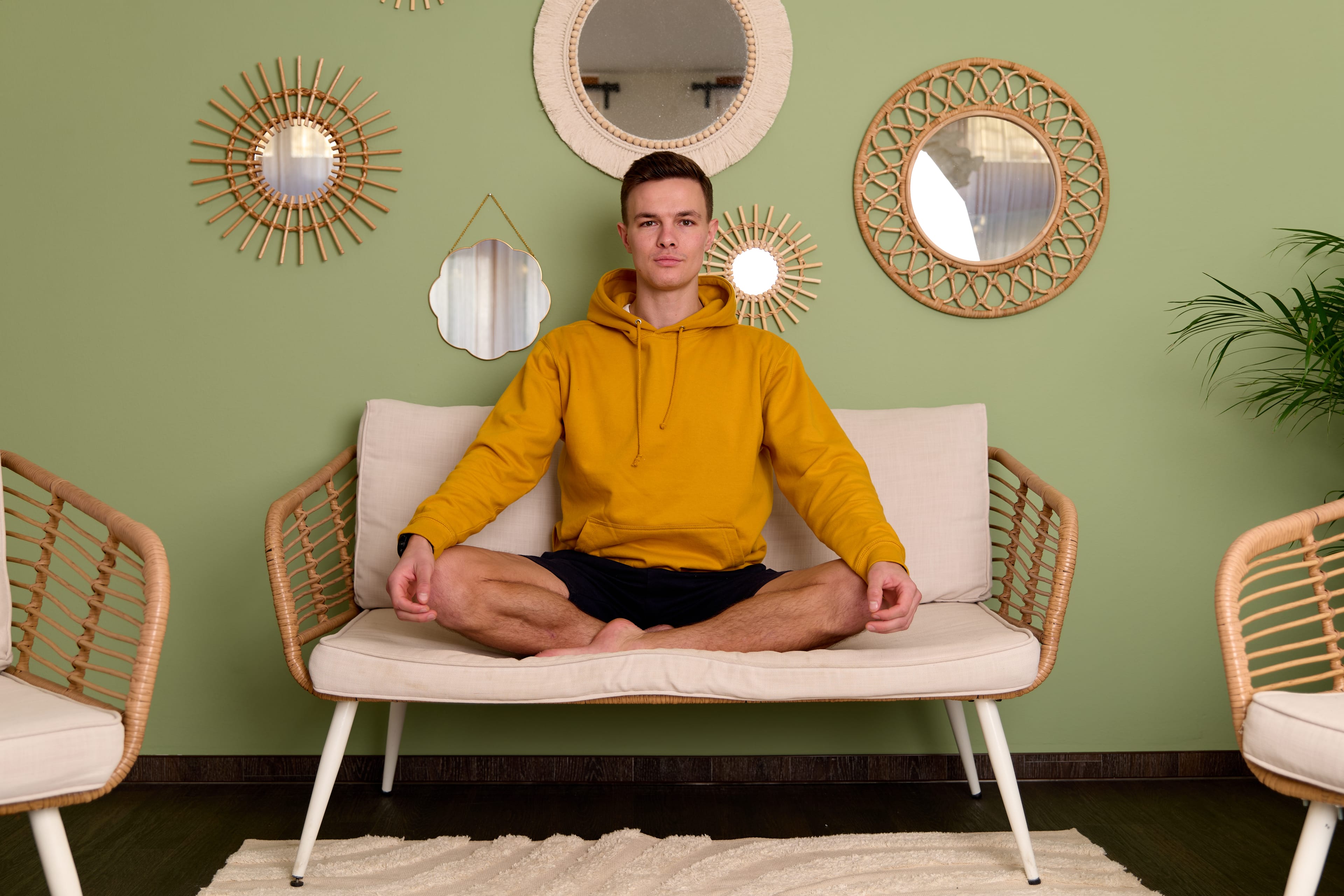Jakub v meditačním sezení